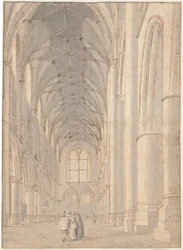 A Szent Bavo templom belseje, Haarlem