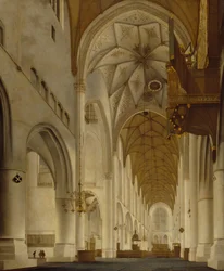 A Szent Bavo templom belseje, Haarlem