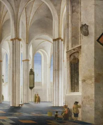 A Buurkerk belseje Utrechtben