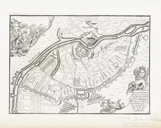 Narva térképe 1700-ban