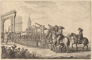 Marie de Medici belépése Amszterdamba [6/1. tábla]