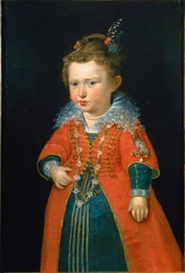Eleonora Gonzaga 1598-1655, két évesen, kb. 1600.