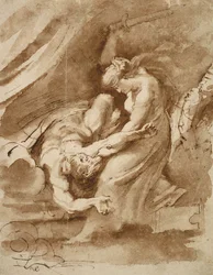 Judith lefejezi Holofernészt