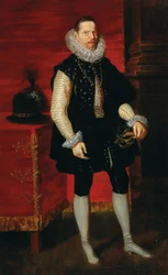 VII. Albert osztrák főherceg portréja 1559-1621.