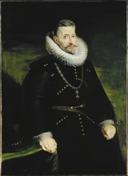 Albert osztrák főherceg 1559-1621, spanyol Hollandia kormányzójának portréja, 1616.