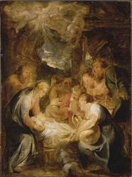 A Pásztorok imádása, 1615-1616.