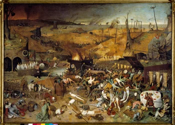 A halál diadala, 1562 körüli (olaj, tábla)