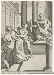 Krisztust Pilátus küldte Heródeshez Krisztus szenvedése (sorozat címe) Passionis et resurrectionis (sorozat címe)