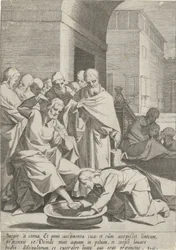 Voetwassing Passie van Christus (sorozat címe) Passió és feltámadás (sorozat címe)