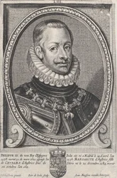 III. Fülöp spanyol király portréja, kb. 1650.