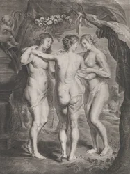 A három grácia, kb. 1630-45.