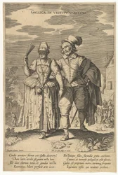Gallica in Vestitu Varietas, a Fashions of Different Nations.n.d.