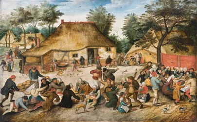 Parasztlakodalom, kb. 1600