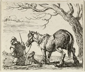 Farmer lóval
