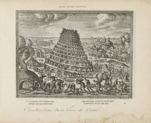 Toren van Babel Elusa mundi potenia (cím a tárgyon) A szent jelképek és mindkét testamentum főbb története (Oude Testament) (sorozat címe) Könyvek képei és figurái (sorozat címe)