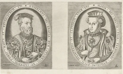 II. Vilmos gelrei herceg és Osztrák Mária, Gelre hercegnő portréi Uralkodók portréi (sorozat címe)