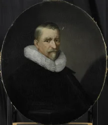 Cornelis Jansz Hartigsvelt, a Holland Kelet-Indiai Társaság rotterdami kamara igazgatója, 1639-ben megválasztott portréja