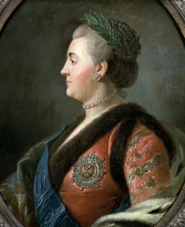 II. Katalin orosz cárnő, Nagy Katalin portréja