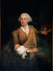 Francesco Guardi (1712-1793) festő portréja 52 évesen Pietro Longhi (1702-1785) festménye 1764 V. 132x100 cm Velence, Ca 