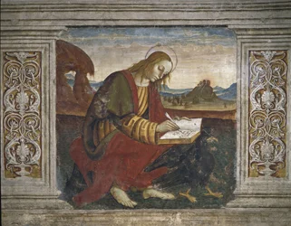 Szent János evangélista (freskó
