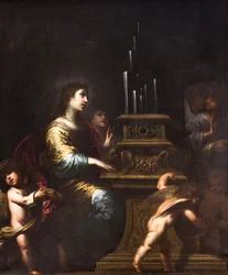 Szent Cecília,1660 (olaj, vászon)