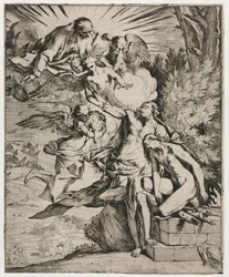 Ábrahám áldozata, kb. 1645-50.