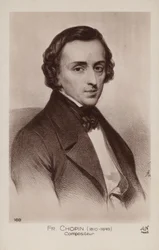 Frederic Chopin lengyel zeneszerző és zongoraművész (1810-1849)