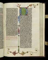 307. oldal Josephus Flavius, Tyniec „Antiquitates Judaice” című művének 20. könyvéből