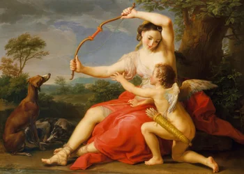 Diana és Ámor, 1761