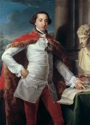 Richard Milles portréja, valószínűleg 1760-as évek