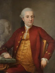 Johann Christian Bach portréja 1735-1782.