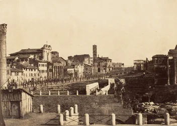 The Forum, Róma, 1853-56.