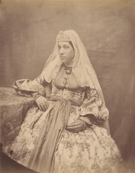 [Teheráni örmény nő], 1840-60-as évek.