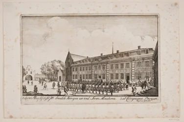 V. Frederik látogatása a Sorø Akadémián