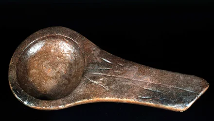 Magdalén lámpája Lascaux-ból - Saint-Germain-en-Laye Régiségek Múzeuma