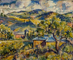 Maine-i táj, 1917-21 körül