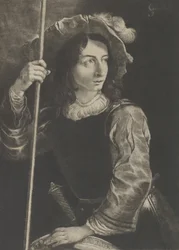 A Nagy Lansquenet vagy zászlóvivő, 1658.