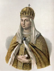 Eudoxie Strechnieva (1608-1645), I. Mihály orosz cár (Mihail Fjodorovics Romanov) feleségének portréja