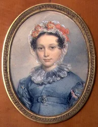 Szófia Sztyepanovna Scserbatova grófnő (1798-1885) portréja