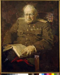 Nyikolaj N. Bourdenko (1876-1946) idegsebész és akadémikus portréja