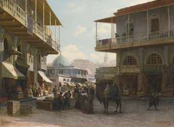 Tiflisz látképe, 1874