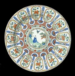 Egy nagy verte Imari edény, Kangxi-korszak, 1662-1722 (porcelán)