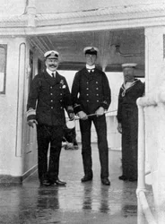 Sir Archibald Milne parancsnok 1855-1938 és alispánja, Pipon, 1908.