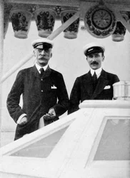 Benckendorff gróf és Lord Errington, 1908.