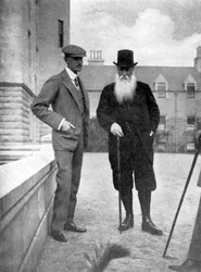 Sir Arthur Davidson és Sir Dighton Probyn, 1908
