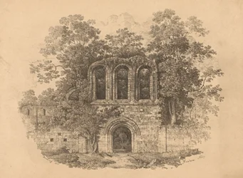 Átjáró a Fountains Abbey-nél