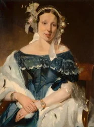 Egy női portré, 1830.