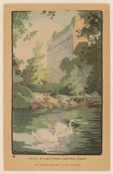 Hotel Plaza a Central Parkból