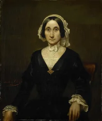 Mrs. portréja W.J.S. van Alphen, van Reede van Oudtshoorn bárónő