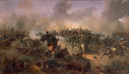 Harmadik függetlenségi háború, Umberto herceg a Villafranca téren, 1866. június 24., Raffaele Pontremoli